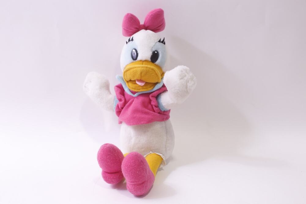 Disneyland, Daisy Duck, Medium Plush, Cartoon, Soft Toy, Vintage ~ 250929-WH 777